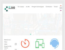 Tablet Screenshot of itgas.pl